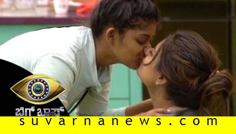 Bigg Boss 7 Deepika das and Bhoomi shetty lip lock scene goes viral