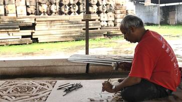 Learn why VHP stopped the work of carving stone in Ayodhya