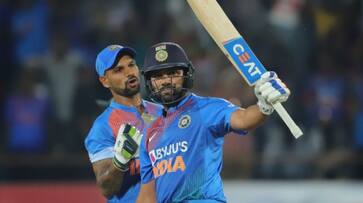 2nd T20I Rohit Sharma show Rajkot India thrash Bangladesh level series