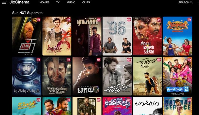 JioCinema, Sun NXT Partner to Offer South Indian Movies to Jio Subscribers