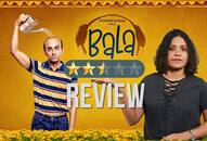 Bala movie review Ayushmann Khurrana though bald is finer than frog hair