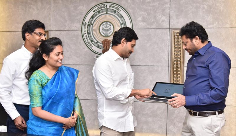 AP CM YS Jagan Launches Connect to Andhra Web Portal at Amaravathi