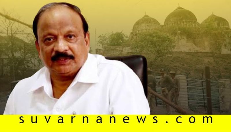 let hindu muslim together build rama mandir babri masjid says R Roshan Baig