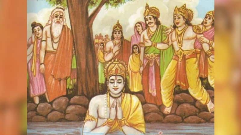 Mythological connection between lord rama and hampi place