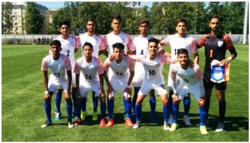 Asian federation cup under 19: Saudi beats India