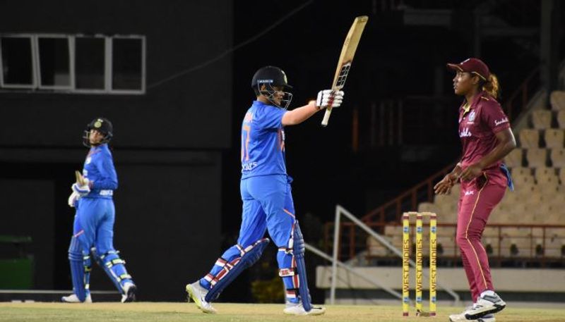 Womens Team India defeated the West Indies Women in the first T20 International by 84 runs