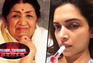 Filmy Trends: From Deepika Padukone's selfie to Lata Mangeshkar's hospitalisation