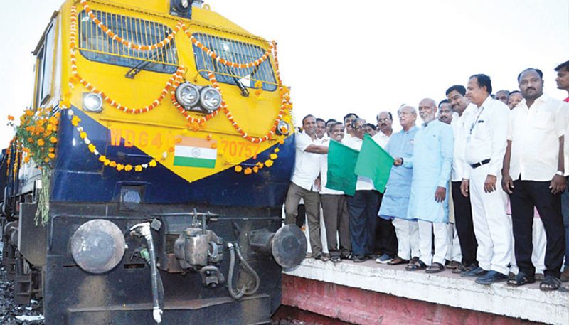 Train Service Begins from Mangalore To Vijayapura