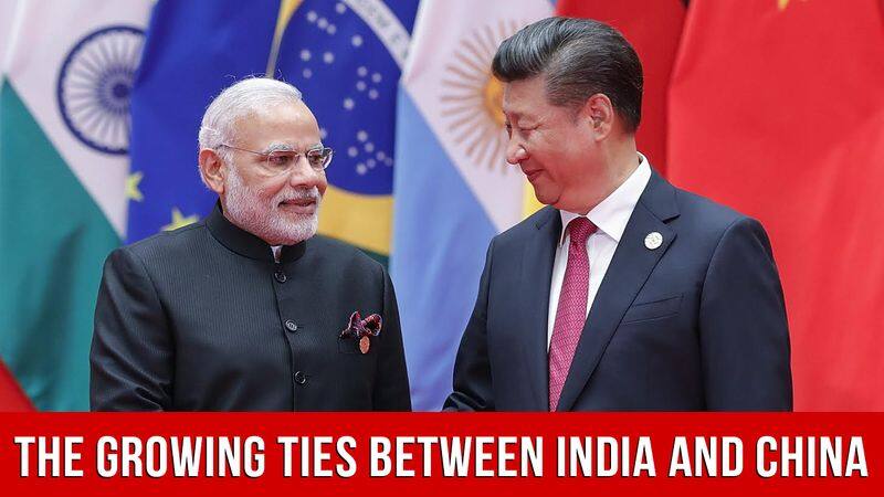 The strengthening ties between India and China