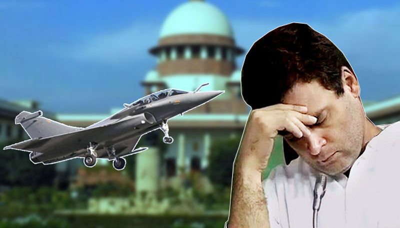 Supreme Court dismisses Rafale  review petition and rahul Gandhi let of with warning