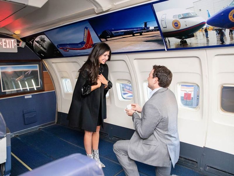 Couple Met on a Southwest Flight Gets Engaged One Year Later