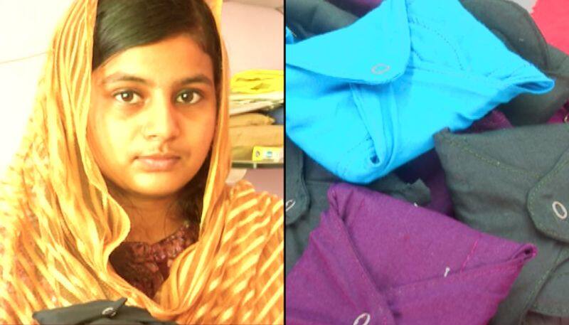 Teen in Coimbatore makes eco friendly reusable cotton sanitary pads