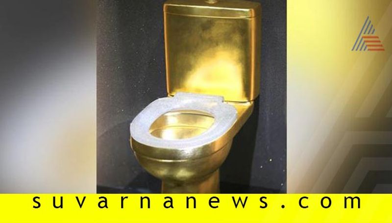 Solid gold toilet set with over 40000 diamonds in china