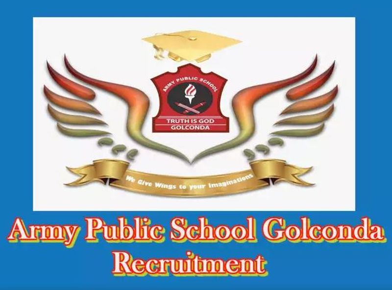 golconda army school recruits teacher posts