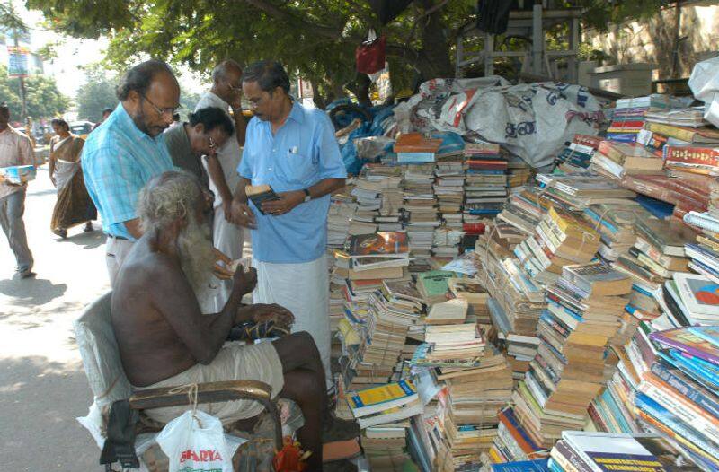 Mangad Rathnakaran column on second hand book shop in Mylapur