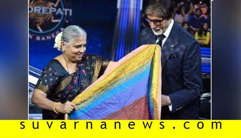 Amitabh Bachchan bow to Sudha murthy in KBC 11