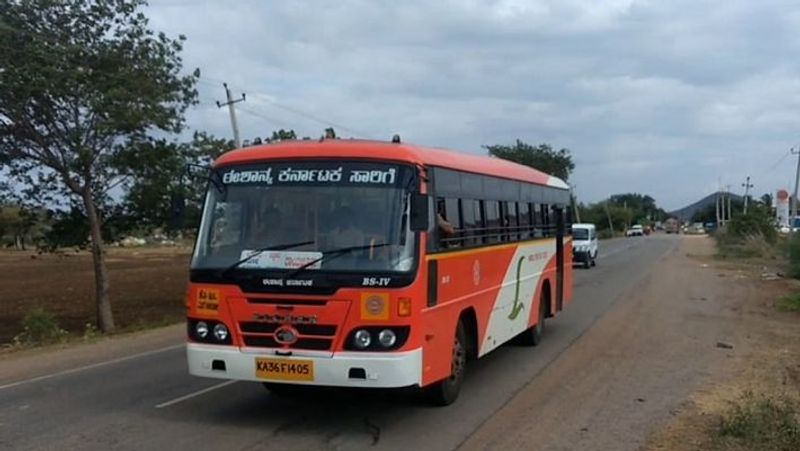 NEKRTC Bus Service Start to Kudiganur Village in Afzalpur