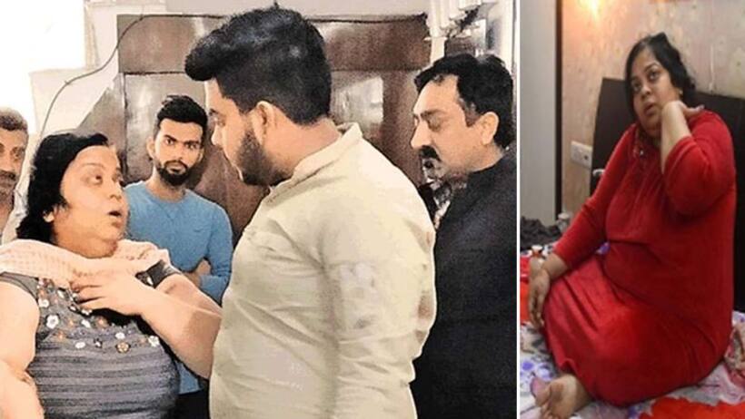 शॉकिंग क्राइम: मालकिन बता रही हैं कि नौकर 'छोटू' ने उनके हाथ पांव बांध दिए और बेड पर लिटा दिया
