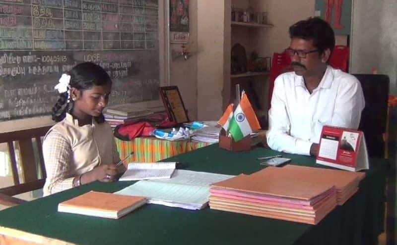 school student was announced as one day head master