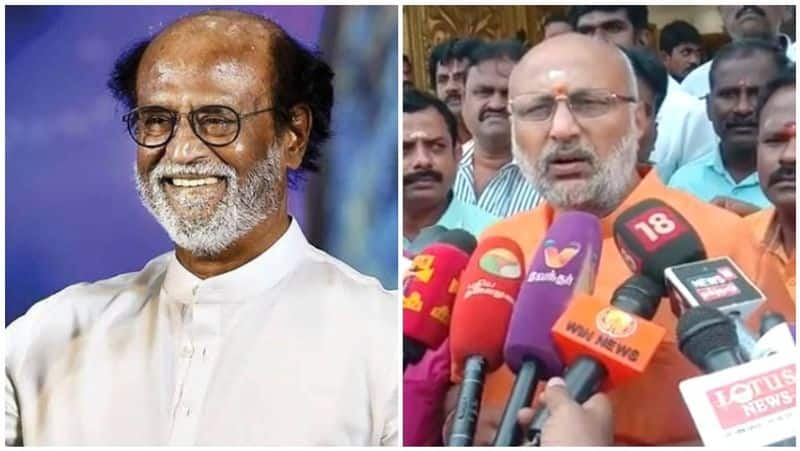 Rajini politic entry Related Speech C. P. Radhakrishnan