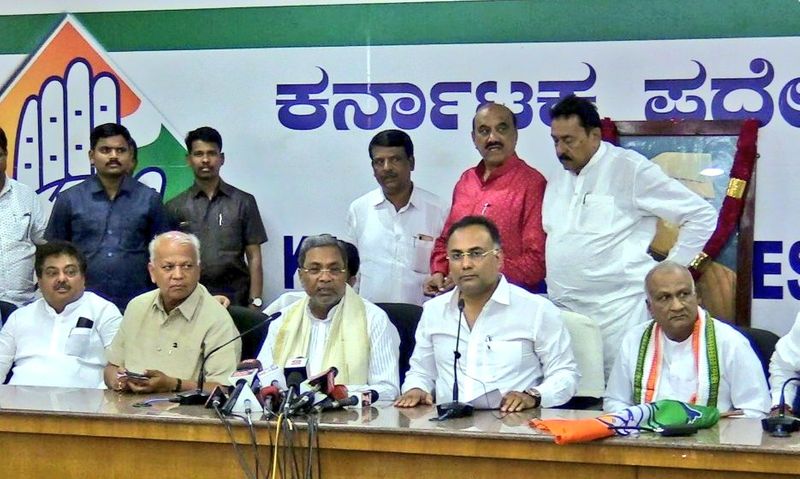 karnataka Congress appoints in charges for 15 constituencies by poll 2019