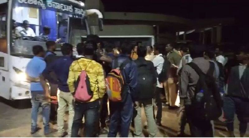 ksrtc dinies to add extra bus students lost opportunity of writing civil exam