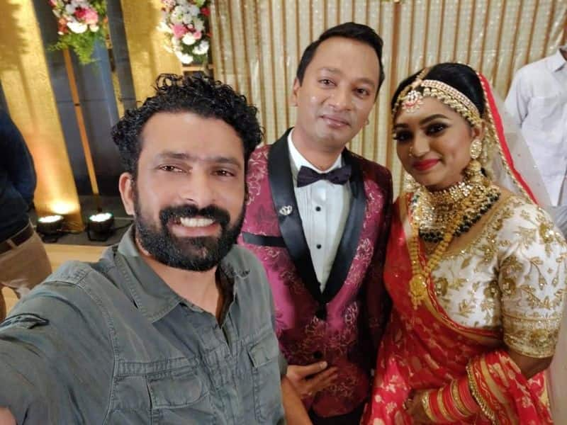 sreelekshmi jagathy s wedding outfit