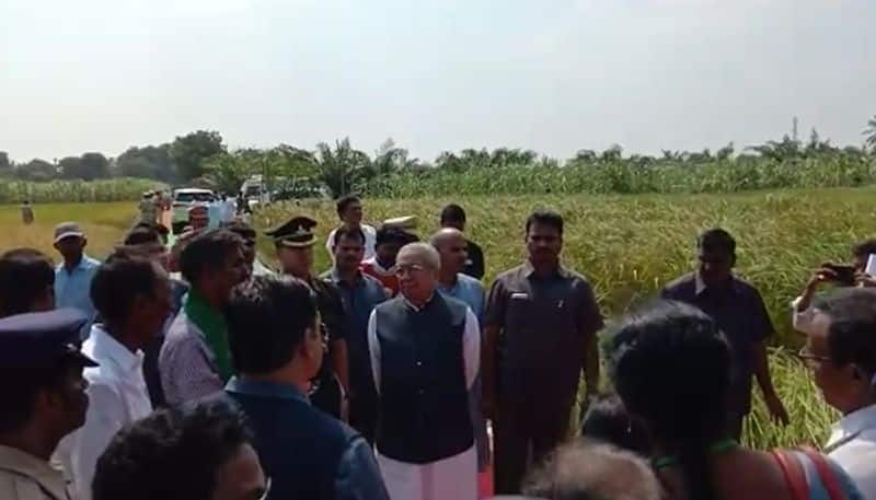 ap governor biswabhusan harichandan visited bapulapadu mandal