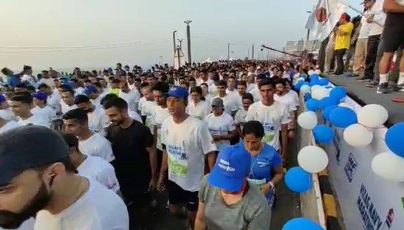 Visakhapatnam: Thousands participate in Navy Marathon