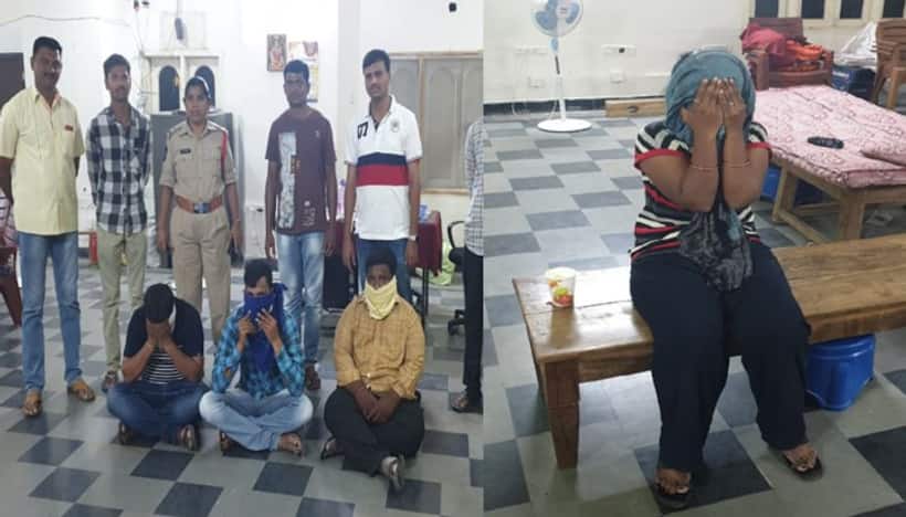 సెక్స్ రాకెట్ గట్టు రట్టు: పట్టుబడిన యువతి సహా నిర్వాహకులు