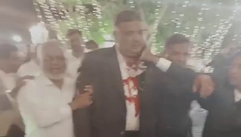 Mysore Congress MLA Tanveer Sait attacked at a wedding event