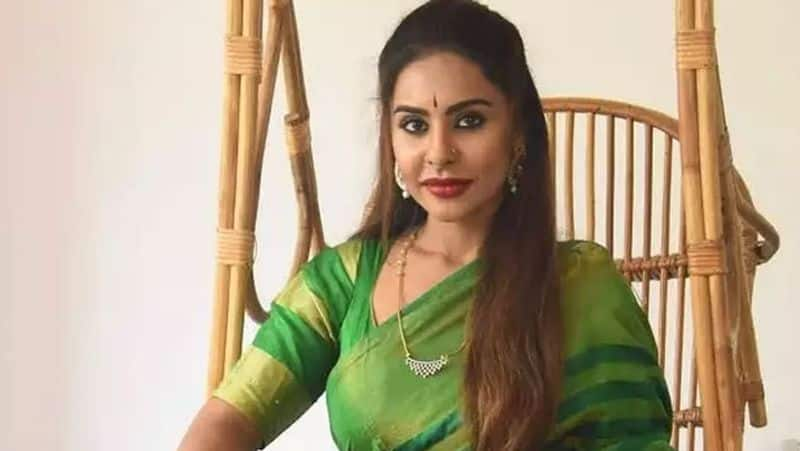 The famous actress sri reddy background