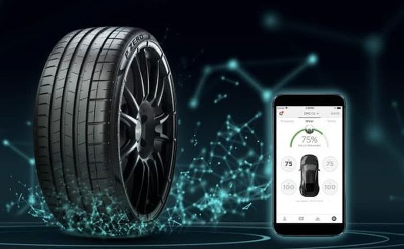 worlds first tyre with 5g network connect