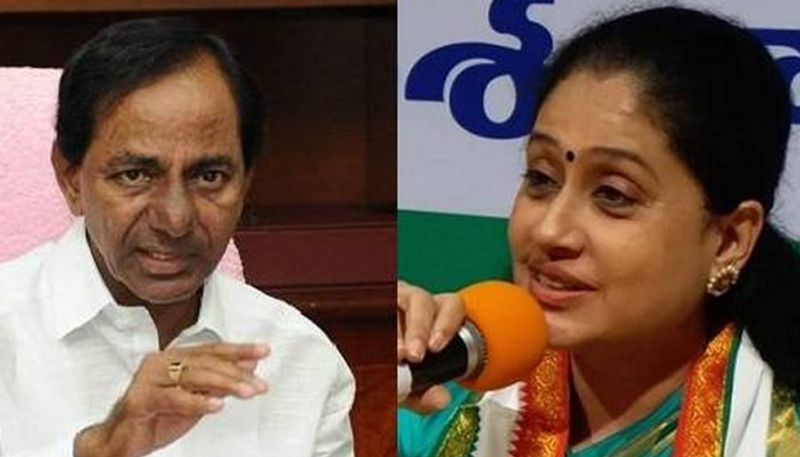 telangana congress leader vijayashanthi letter to cm kcr