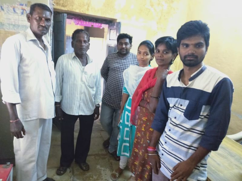 Farmer kanakaiah sprays petrol at chigurumamidi mro office in karimnagar district