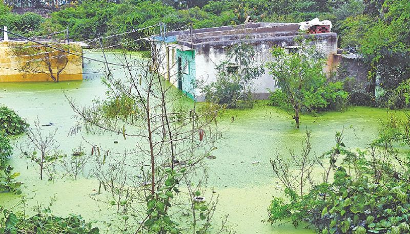 Rain Drops But Flood Water Not Went Down In Hubli