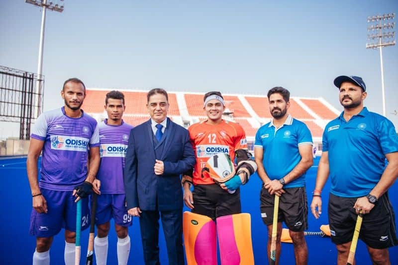 Kamal hassna Congratulate Hockey India for qualifying world cup