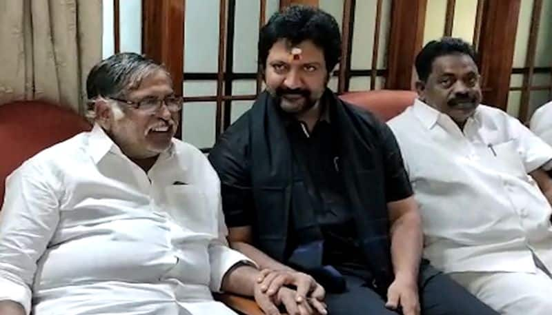 Not interested to work With Gannavaram MLA Vallabhaneni Vamsi says Dutta Ramachandra Rao