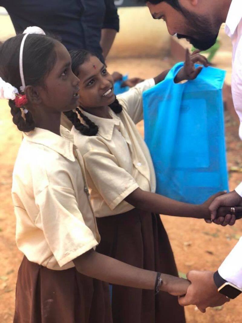 Anil Shetty protecting Govt schools by an initiatives