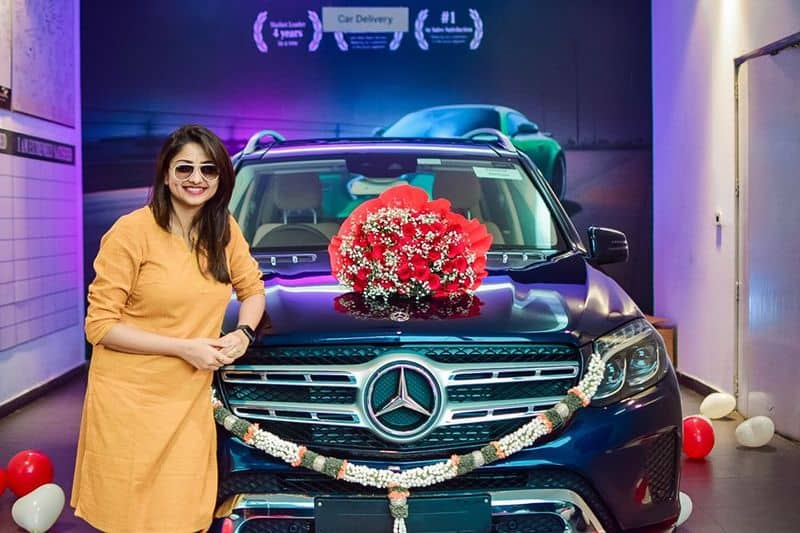 Rachita rama purchase Mercedes-Benz GLS 350d Grand Edition car in bengaluru