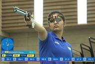 World Cup Finals shooting 17 year old Manu Bhaker junior world record gold