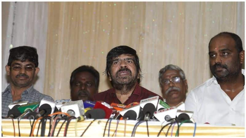 director t.rajendar press meet