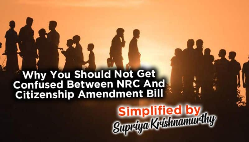 Difference between NRC and Citizenship Amendment Bill