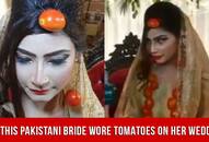 This Pakistani bride prefers tomatoes over jewellery on her wedding