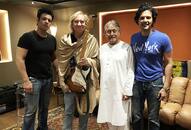 Sarod brothers Amaan and Ayaan string along with legendary Joe Walsh