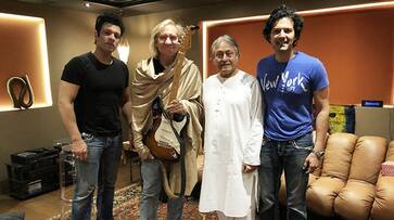 Sarod brothers Amaan and Ayaan string along with legendary Joe Walsh