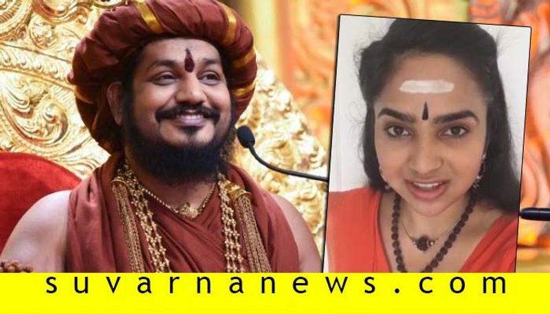 Bidadi Nithyananda Swami Not Kidnapped Us Says Janardhana Sharma Daughter