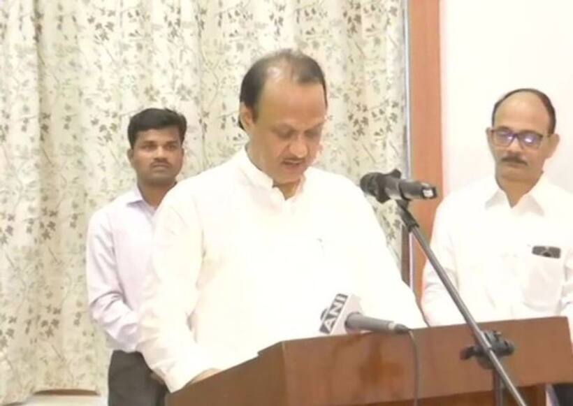 NCP splits: Ajit Pawar takes oath as Deputy CM of Maharashtra, joins NDA government