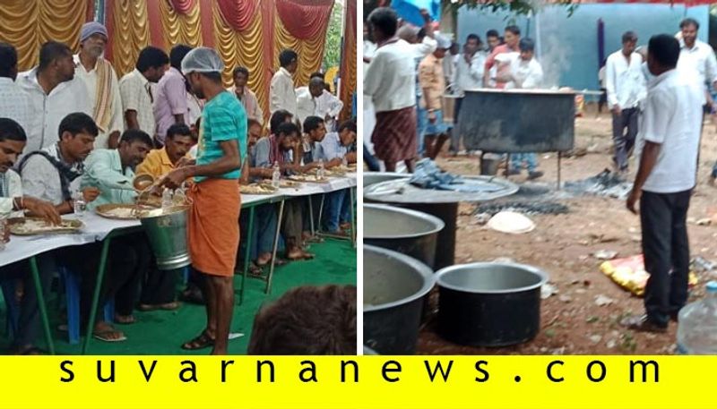 lunch party given to 6 thousand hunsur people