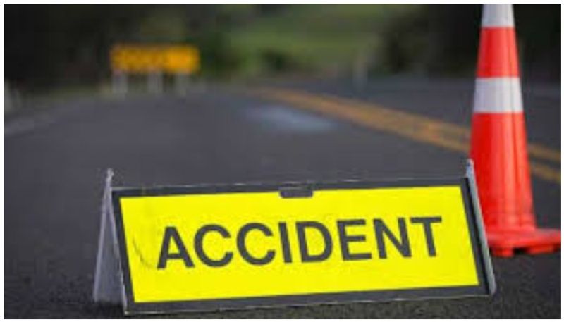 Truck, Car Accident in Hiriyur in Chitradurga District